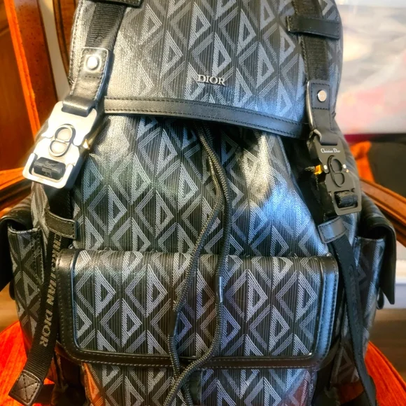 Dior | Bags | Christian Dior Dior Hit The Road Backpack Gray  display picture 1